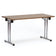 Table de réunion pliante 138x68 - pieds chromé -hêtre