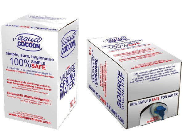 Eau de source 10l - bag-in-box avec robinet