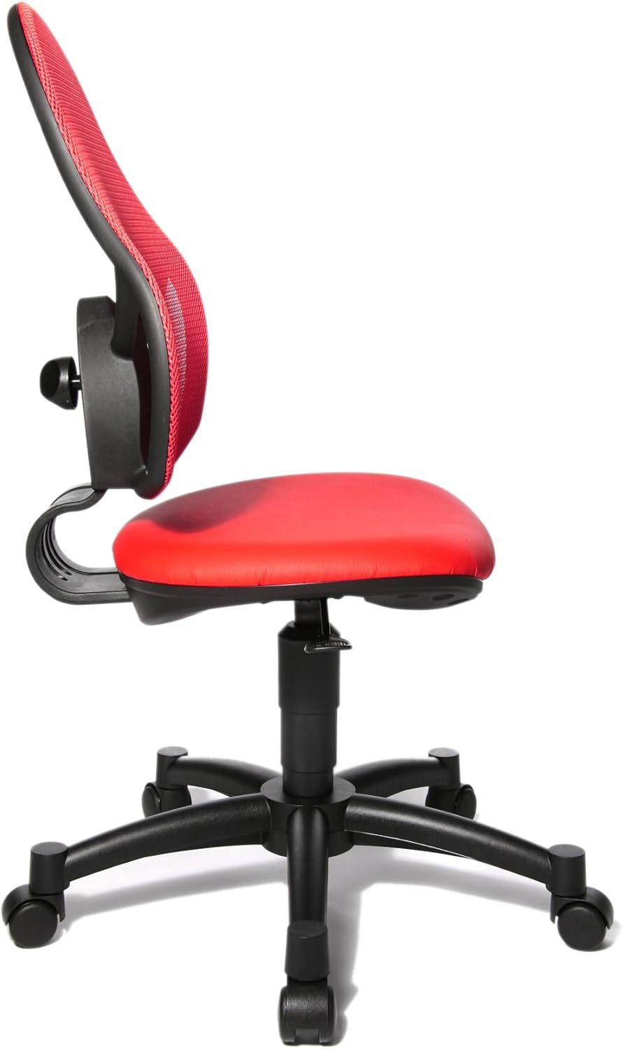 Siège de bureau enfant rouge Topstar - ergonomique et confortable