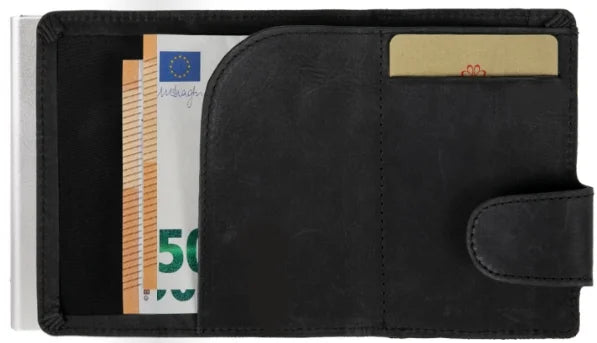 Porte-monnaie RFID Noir - Sécurité et Élégance