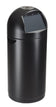 Poubelle 52l avec couvercle à trappe - polyéthylène recyclé