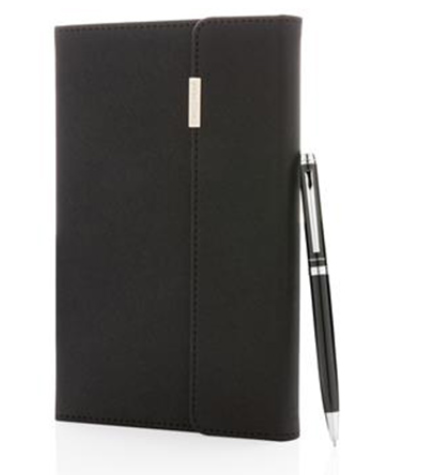 Carnet a5 avec stylo et rabat - 80 pages