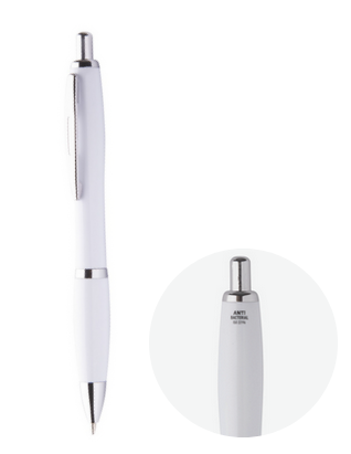 Stylo Bille Rétractable - Antibactérien ISO 22196