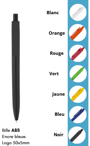 Stylo Bille Rétractable - Ergonomique et Sécurisé