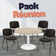 Pack table ronde réunion + 4 chaises - collaboration optimisée