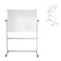 Tableau blanc pivotant 120x90 - double face magnétique