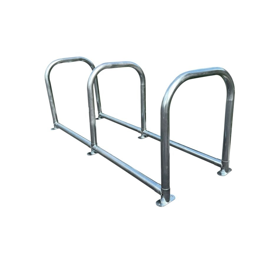 Rack à vélos 3 arceaux - Fixation sécurisée