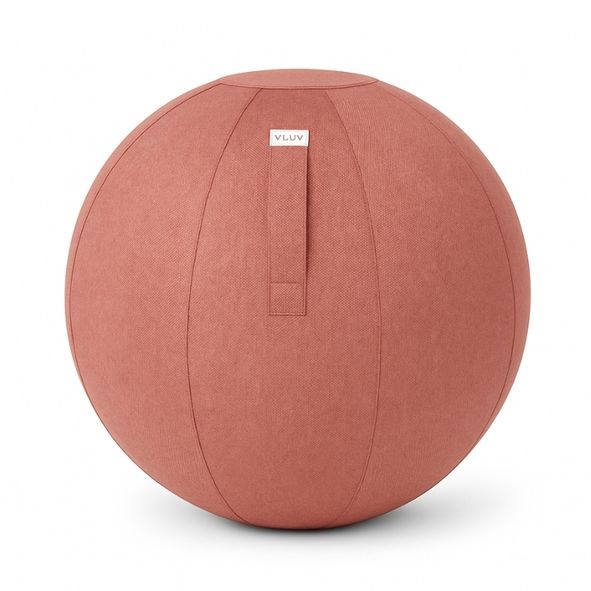 Ballon d'assise 60-65cm - Rose pâle ergonomique