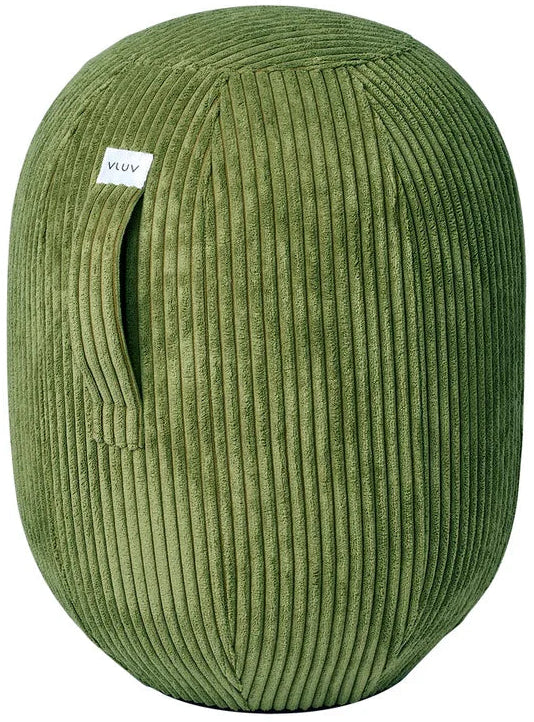 Tabouret Enfant Velours Olive - Confort et Élégance