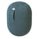 Tabouret d'assise Capsul Soft - Tissu chiné - Pétrol L (Large)