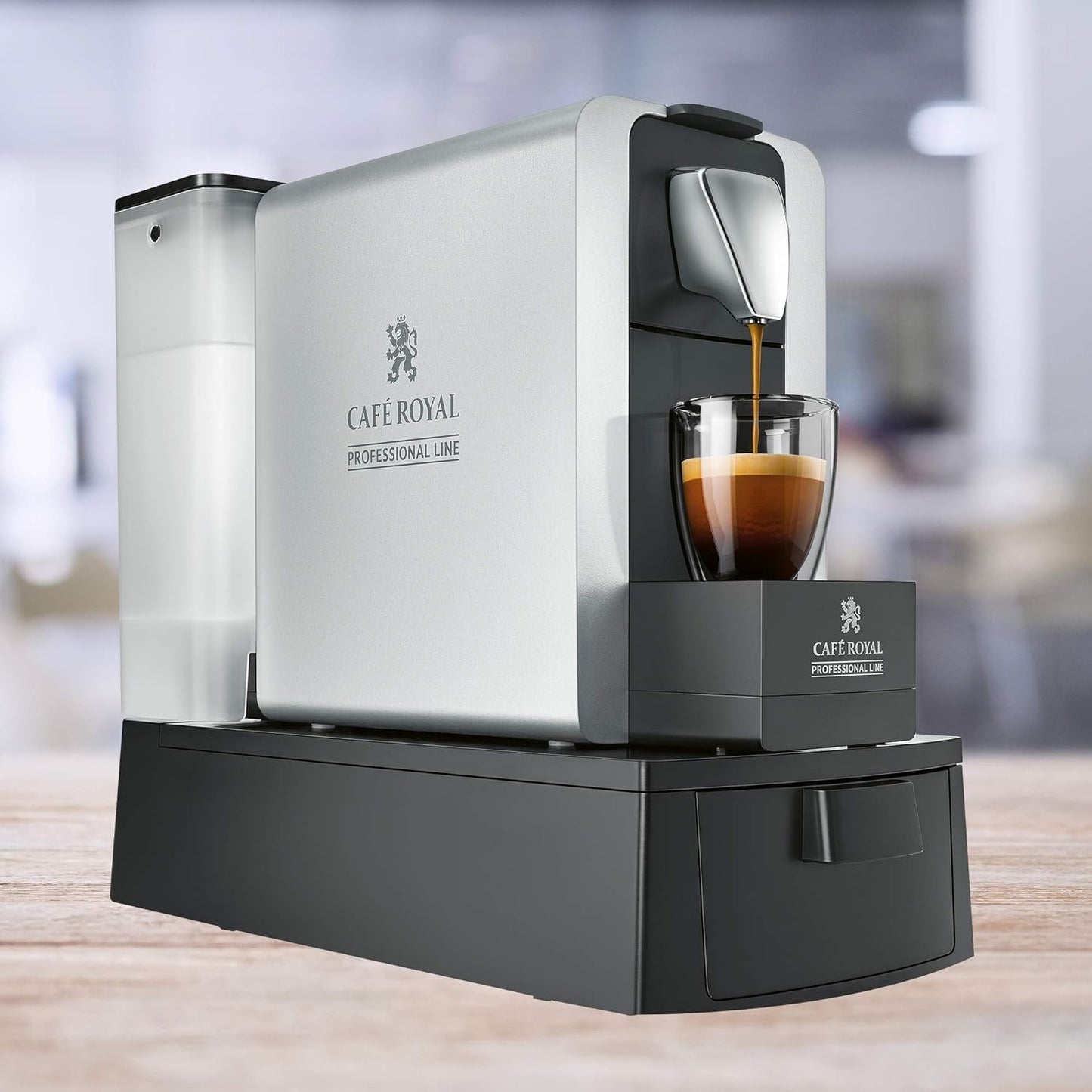 Machine à café compacte Café royal - 3l, 19 bars, silencieuse