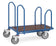 Chariot de Transport - Charge 400 kg, 2 Dossiers Latéraux
