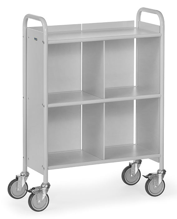 Chariot de Bureau Gris - Charge Max 150 kg