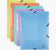 Chemise 3rabats et élastique polypro - pastel assorties