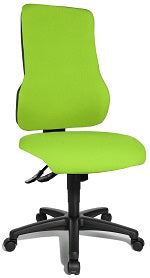 Siège de Bureau Tissu Vert Clair - Confort Ergonomique