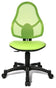 Siège de Bureau Enfant Vert - Réglable et Confortable
