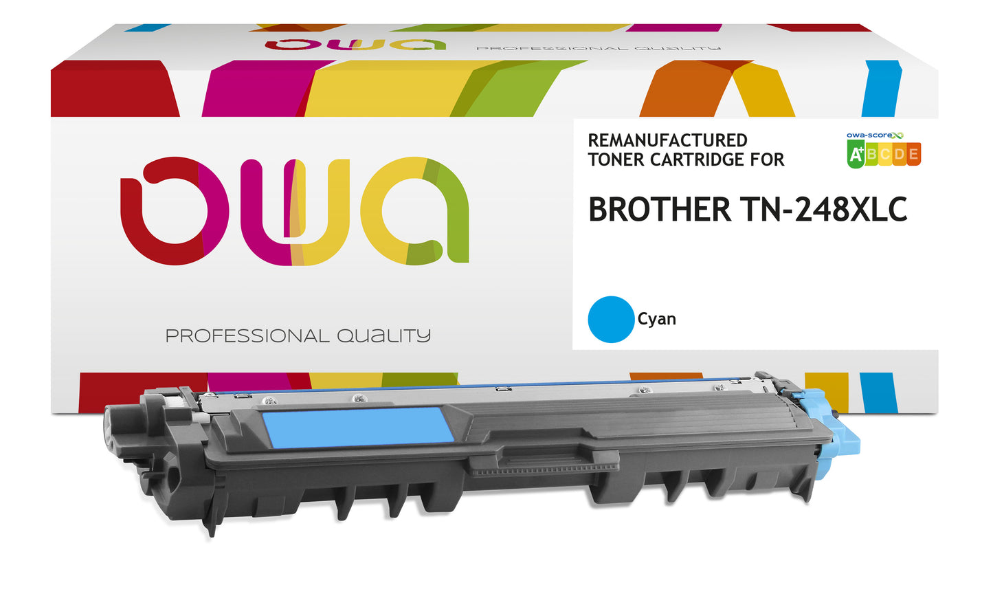 Cartouche laser remanufacturé Brother tn248xl -cyan- 2300 pages