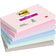 Blocs de notes Post-it® autocollantes 76x127 mm - adhésif renforcé
