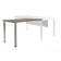 RETOUR DROIT 120X60CM CEDRE - GAMME PRATIC