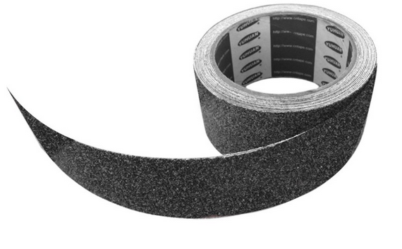 Bande Rugueuse de Sécurité 50m x 100mm Noir
