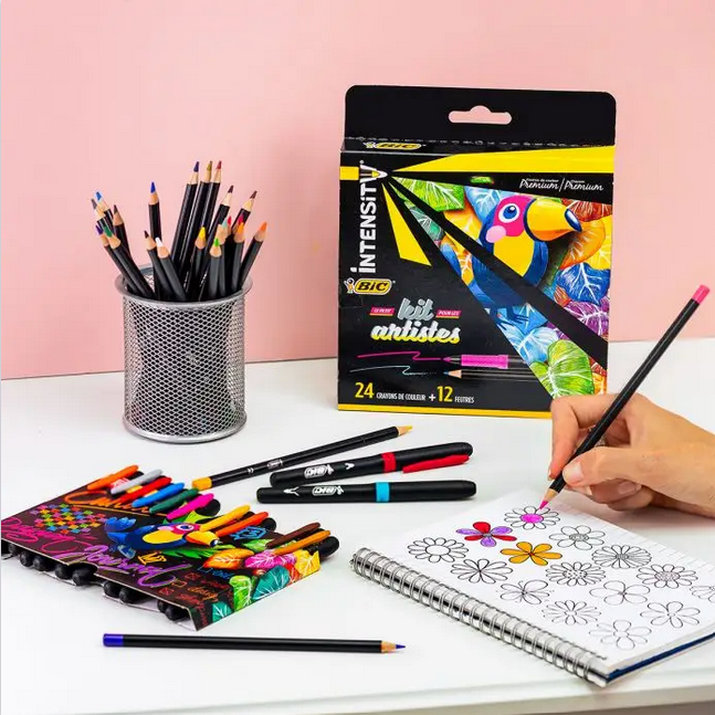 COFFRET BIC INTENSITY ARTISTE