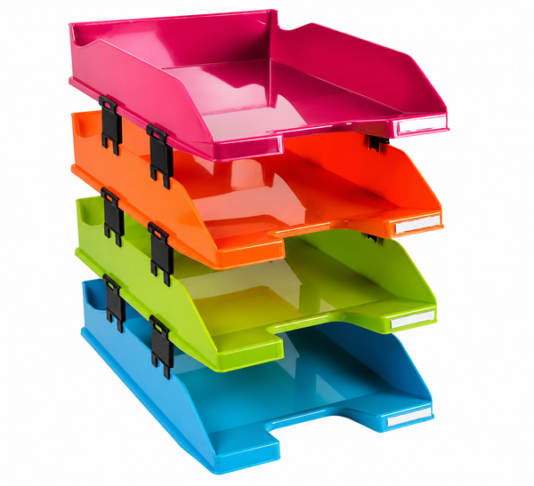 Set de 4 corbeilles à courrier COMBO MIDI