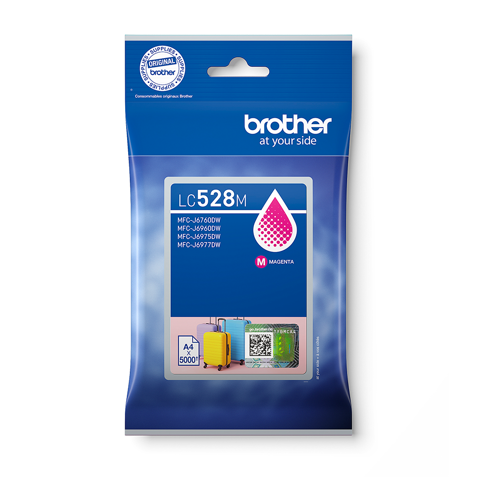 LC528M Cartouche d’encre originale très haute capacité Brother – Magenta