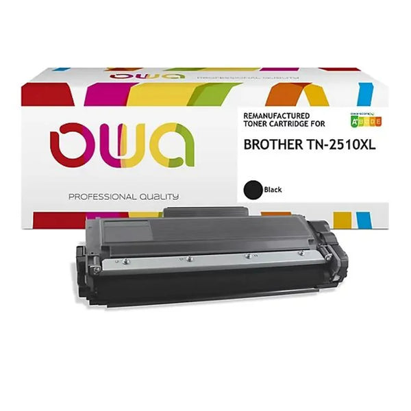 Toner compatible Brother TN2510XL noir 3000 pages