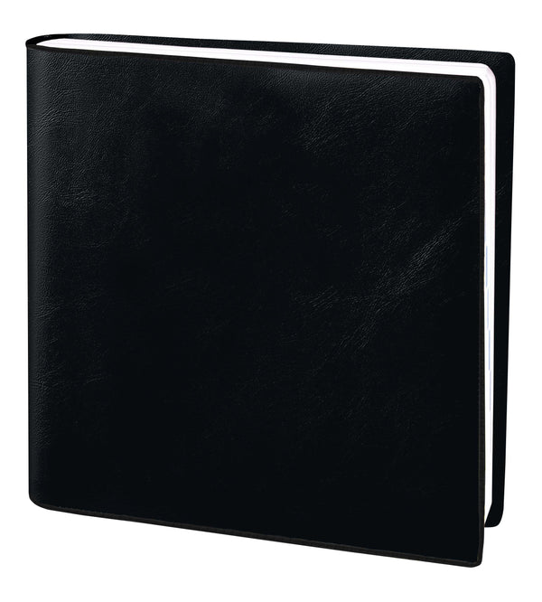 Agenda semainier planifié 16x16 noir eco-janvier/janvier