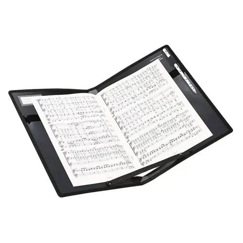 Chemise porte-partitions 24x34cm Polypropylène Noir