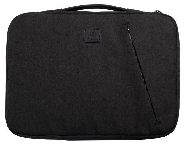 Housse informatique 15-16" - polyester recyclé, noir