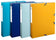 Boite classement polypro bee blue dos 40mm -assorti
