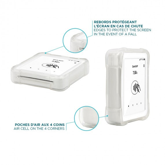 Coque de protection sumup solo - coins renforcés