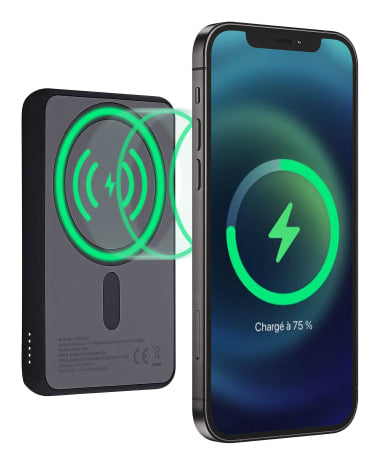 Batterie externe -power bank 5000 mah - recharge rapide