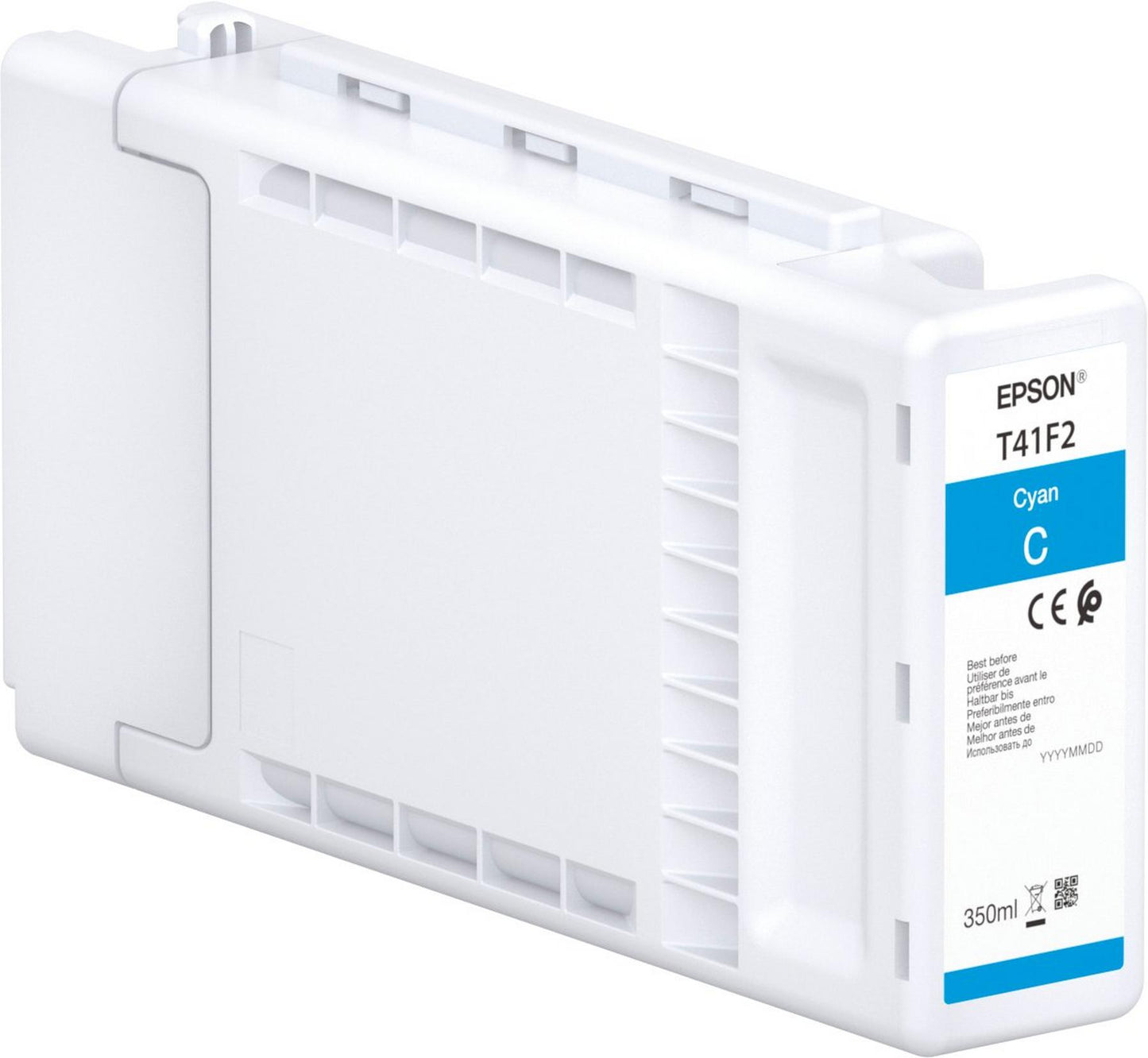 Cartouche d'encre Epson cyan t41f2 350ml - haute capacité