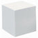 Bloc cube blanc 90x90x90