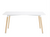 table modulaire cadillon 160 x 80 blanc et hetre