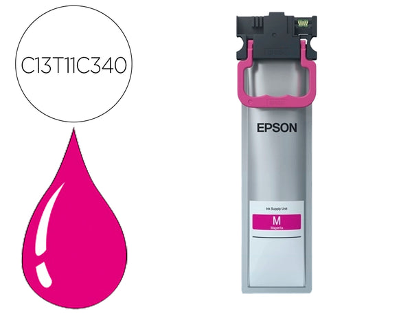 cartouche d'encre originale Epson C5390 magenta xl - rendement 5000 pages