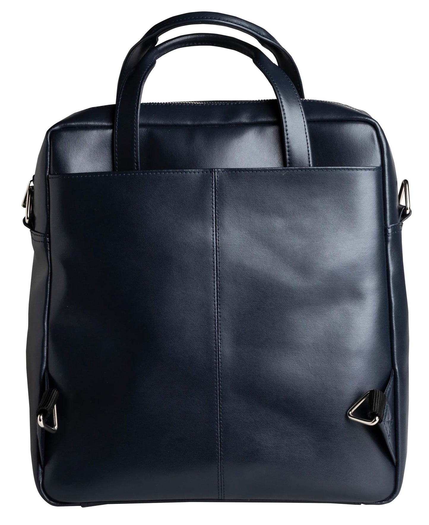 Sac à dos ordinateur 14" cuir marine - élégance et fonctionnalité