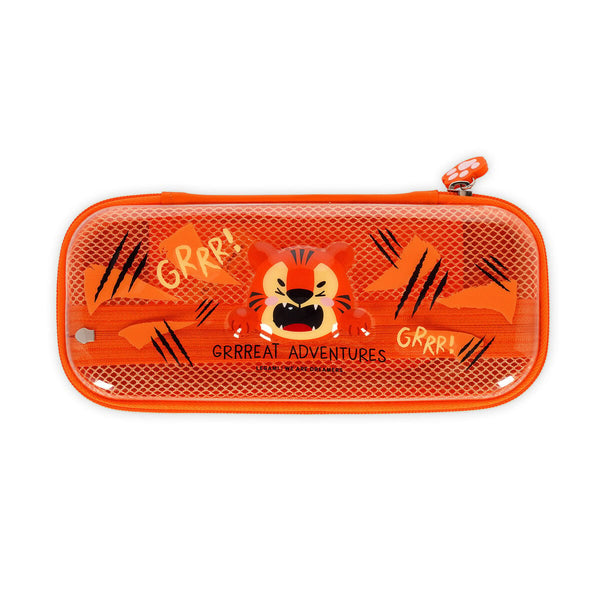 Trousse Legami wonderwow tiger - fermeture éclair
