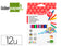 Feutres dessin pointe Fine - Assortis, 12 pièces
