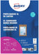 Porte Badge A6 carton - Pack de 50
