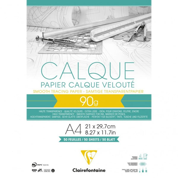 Calque 21x29.7 90/95g bloc 50f97133