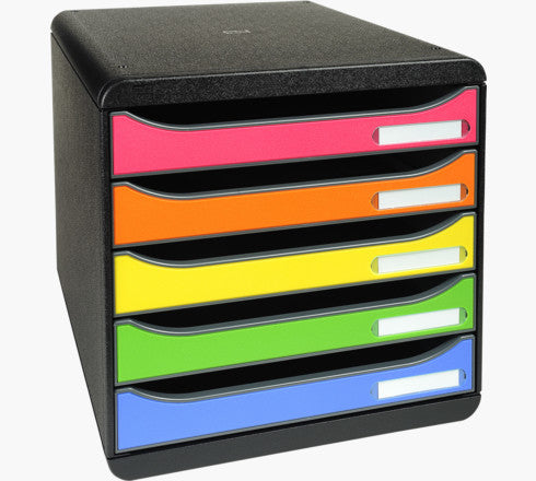 Module de classement big-box+ 5 tiroirs- arlequin