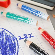 Crayon marqueur vert pour ardoises et tableaux blancs STABILO MARKdry