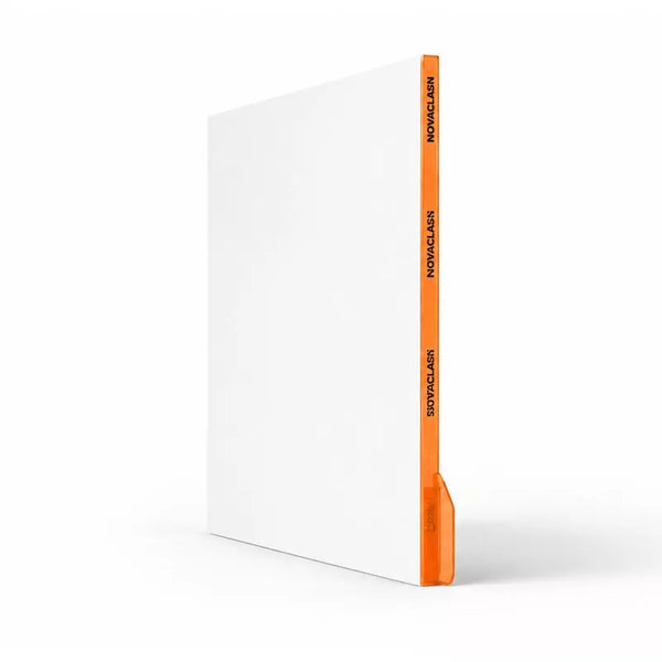 Kit de classement Novaclass - 50 chemises oranges + système télescopique de maintien noir