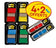 Index post-it std couleur lot promotionnel 4+2 offerts