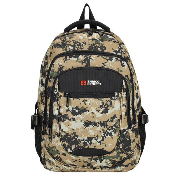 Sac à dos Enrico Benetti Santa Cruz 17.3 pouces Sand Camouflage