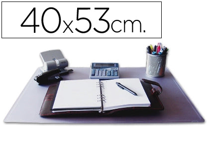 Sous-main de bureau 40X53cm -transparent