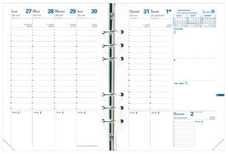 Recharge agenda QUO VADIS Timer 21 Planning 15x21 cm